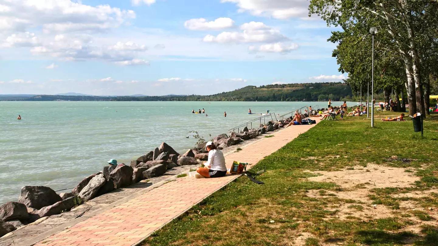 A gyalogosan szabadon megközelíthető vízpart kb. 150 méterre van a nyaralótól, itt lehet strandolni és horgászni