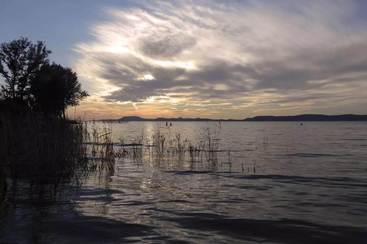 A megunhatatlan balatoni panoráma...