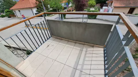 Balatonfüred belvárosi lakás - erkély