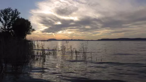 A megunhatatlan balatoni panoráma...